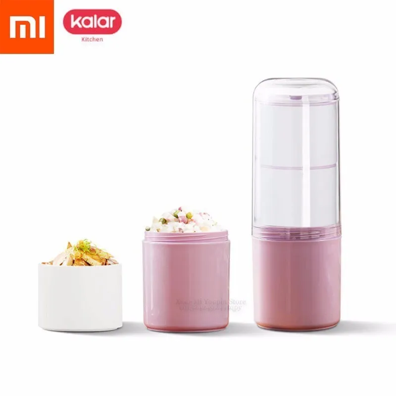 Xiaomi Mijia Calar 990 мл супер-емкость Ланч-бокс Вибрационный материал питательный нагрев замороженные продукты безопасность для путешествий