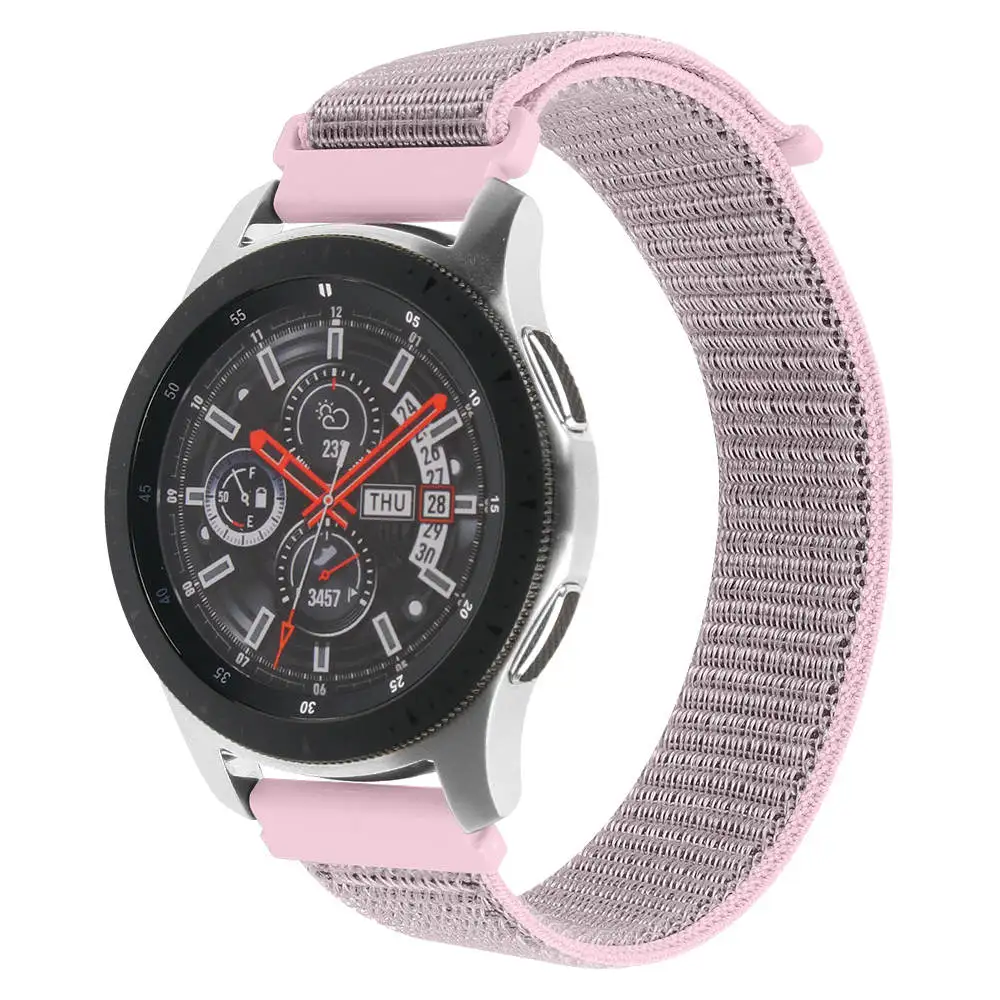 Нейлоновый ремешок для спортивных часов 22 мм ремешок для часов для samsung Galaxy watch 46 мм/gear s3 браслет для huawei Watch GT/Amazfit GTR 47 мм