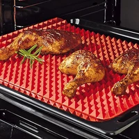 pyramid pad silicone baking mat non stick pan pad cooking baking mat oven baking tray mat kitchen bakeware gadgets barbeque tool