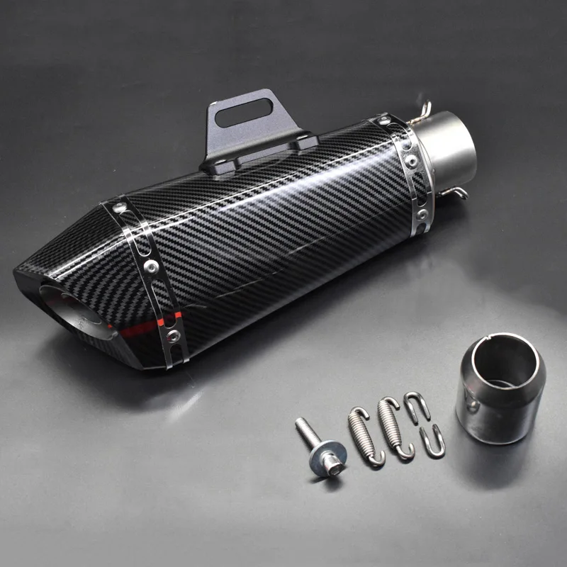 Глушитель выхлопной трубы мотоцикла глушитель с глушителем для Z900 MT09 KTM390 R6 FZ8 zx6r 51