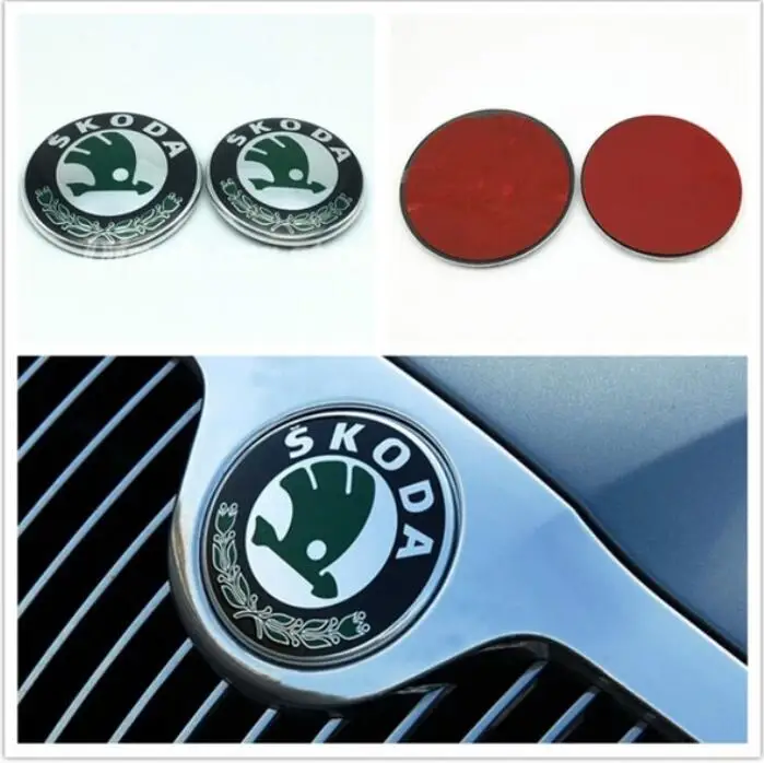 

2 шт., эмблема заднего вида для Octavia Mk2 Fabia Superb Yeti Rapid ROOMSTER