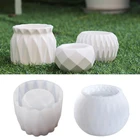 Силиконовая форма сделай сам для цветочных горшков, форма для бетона, цемента, цветочных горшков, женская форма для свечей, домашний декор