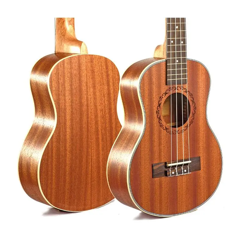 Гавайская гитара Uke Sapele Rosewood 4 струны Uku Акустическая Ukelele (23 дюйма)|Укулеле| |
