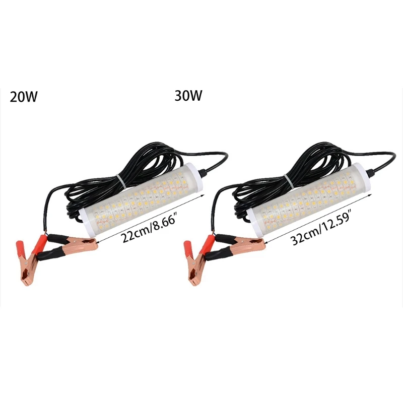 

12V LED Fishing Light Lures Fish Finder Lamp Attracts Krill Underwater light