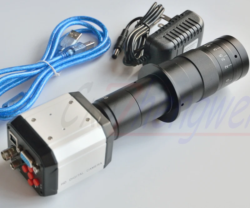 Цифровой промышленный микроскоп FYSCOPE 2.0MP HD с увеличением для камеры видеовыходом