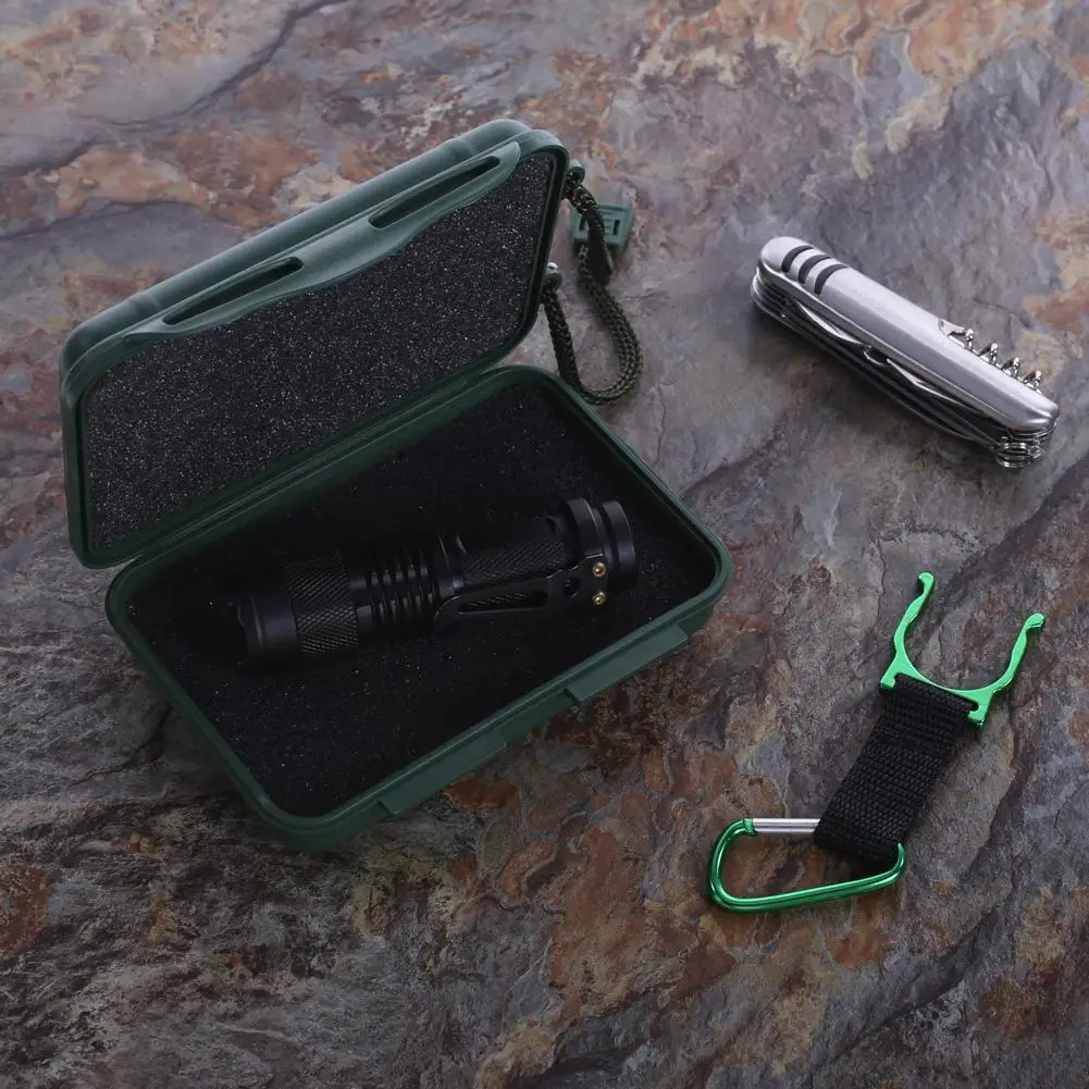 Коробка для фонарика чехол хранения уличный дорожный защитный фонарик