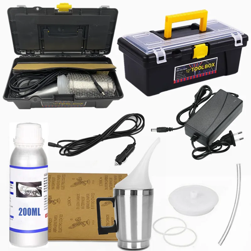 Полимерный полировальный аппарат для ремонта автомобильных фар |