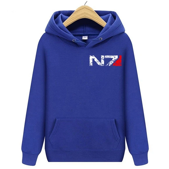 Толстовка с эмблемой игры N7 Mass Effect 3 Мужская и Женская толстовка военный альянс