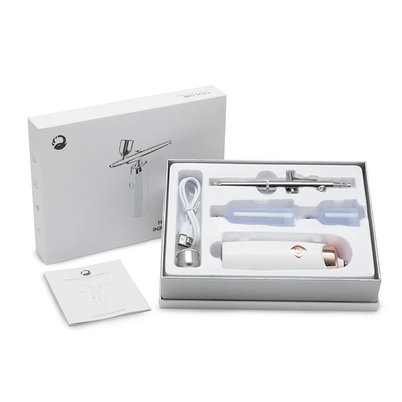 

Face Sprayer Water Oxygen Injector Nano Fog Mist Sprayer Portable Air Brush Compressor Facial Moisturizing Beauty Apparatus