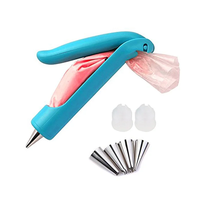 Инструменты для украшения тортов легкая декоративная ручка глазировки насадки