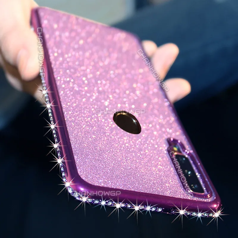 Diamond Glitter Soft Case For Xiaomi Redmi Note 9S 9 8T 8 7 Pro 9A 9C 8A 7A 10X K30 Mi 10 Lite Mi10 Mi9 SE Silicone Cover | Мобильные