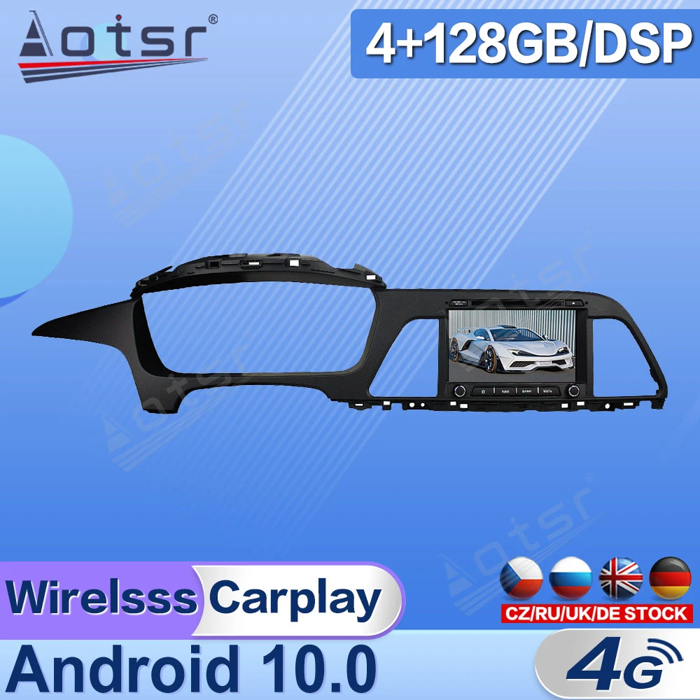 

128G Car Radio For Hyundai Sonata 7 LF 9 2014 - 2017 Multimedia Video Player Navigation GPS Android 10.0 2 Din Stereo Receiver