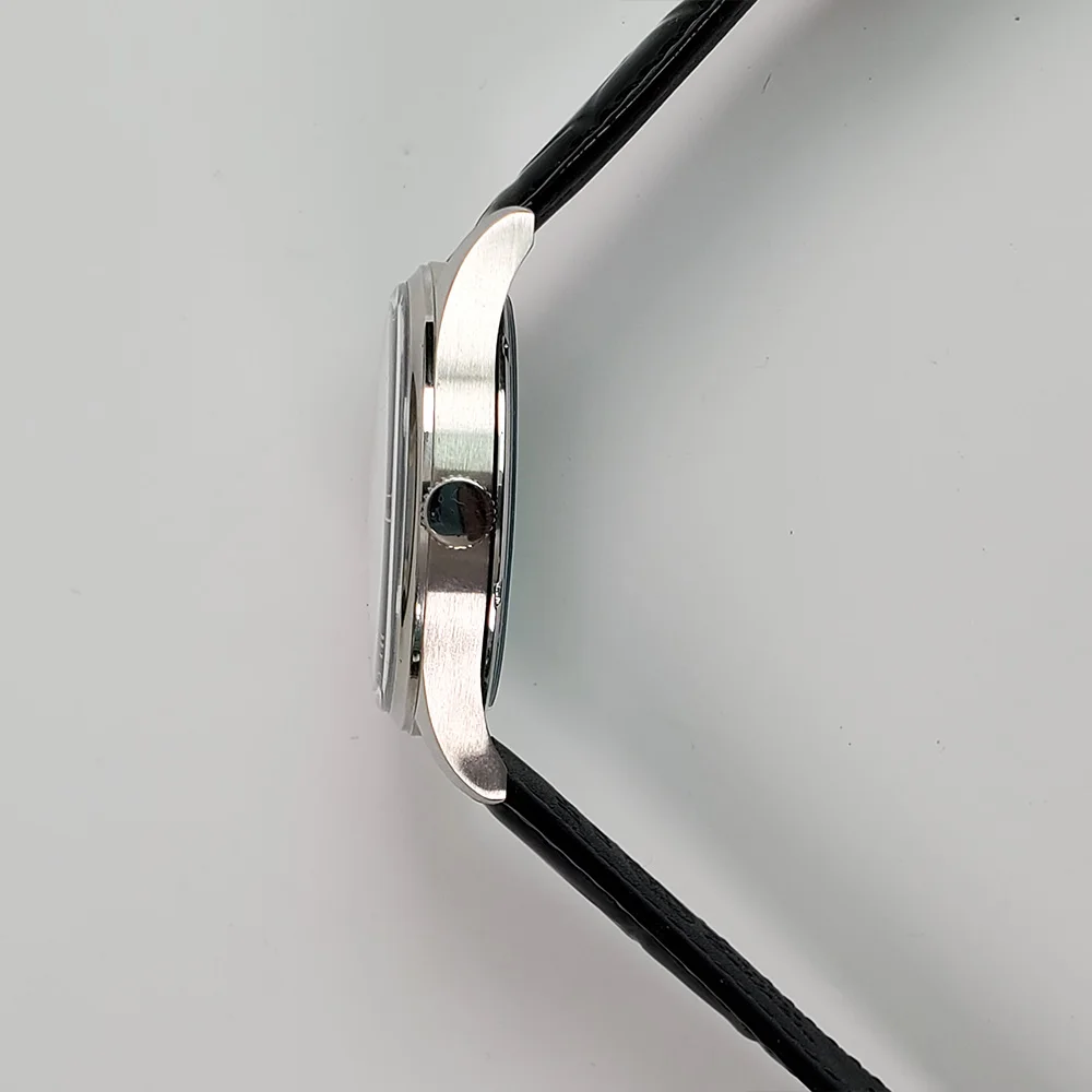 Классические Механические Мужские часы черный циферблат бесплатная доставка