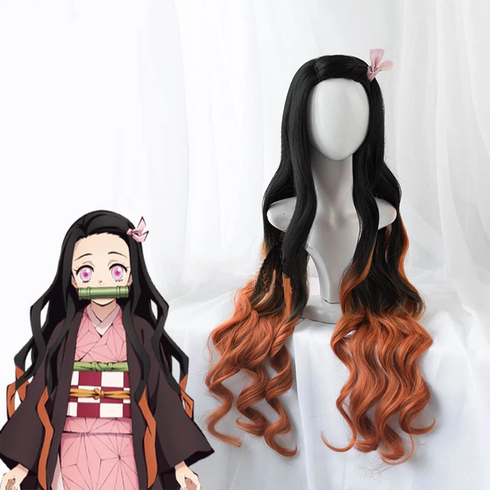 Костюм для косплея камадо незуко из аниме рассекающий демонов кимоно без Yaiba