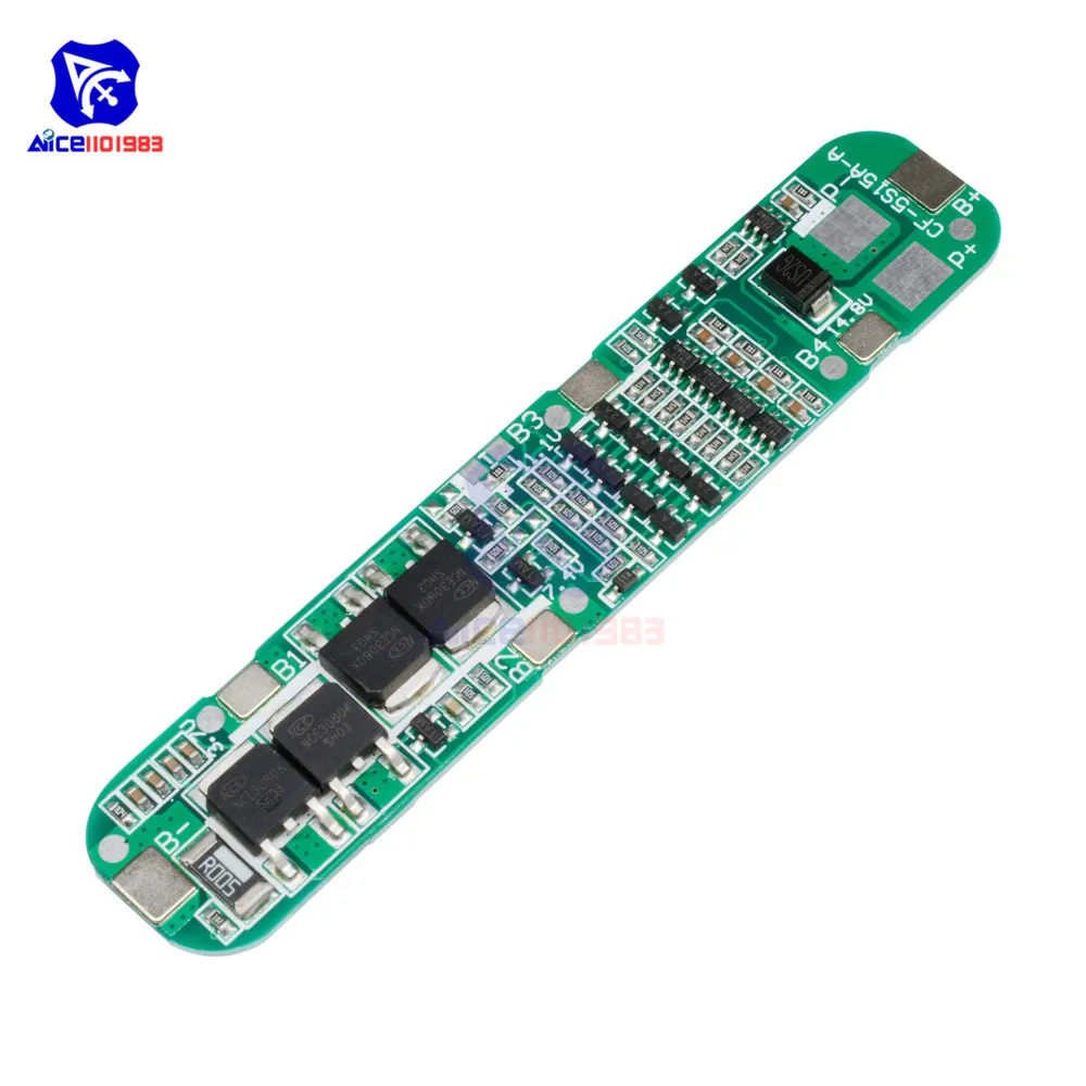 Diymore 5S 15A литий-ионный аккумулятор 18650 зарядное устройство PCB BMS 18,5 V Плата защиты клеток Интегральные схемы