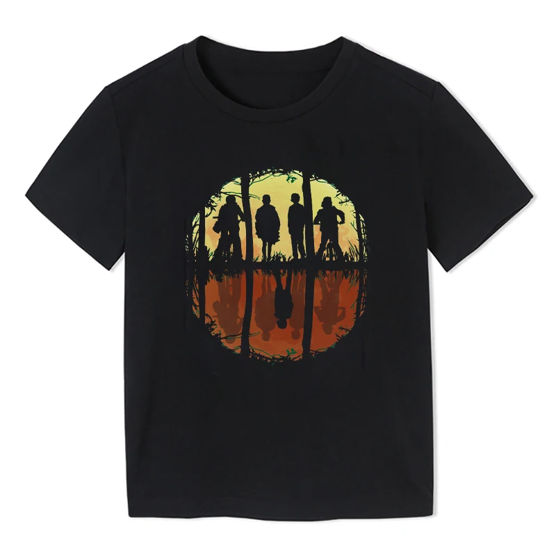 

Stranger Things season 3 New Summer Mini Kids T-shirts Baby Girls Clothes Cartoon Short Sleeve Shirt Boys Tops Tees Shirt