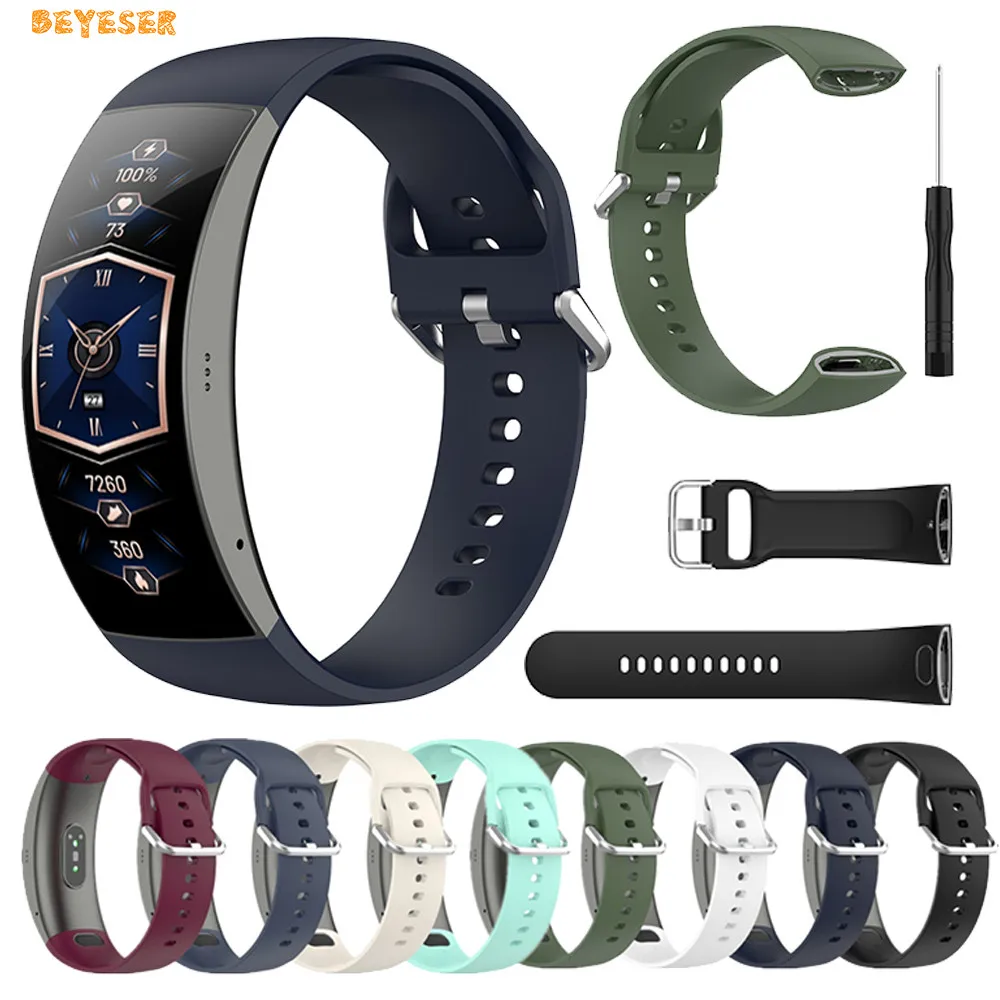 

Fashion Soft Silicone Watch Strap For Amazfit X Smartwatch Replacement Watchband Belt Colorful Wristband Bracelet Accessories