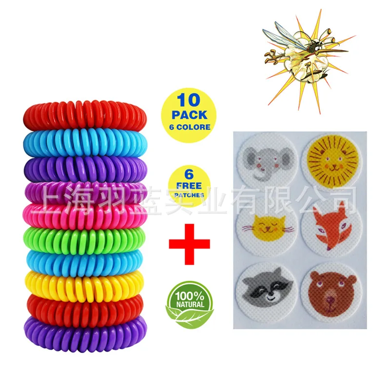 1 шт. средство от комаров браслеты многоцветный борьбы с вредителями защита