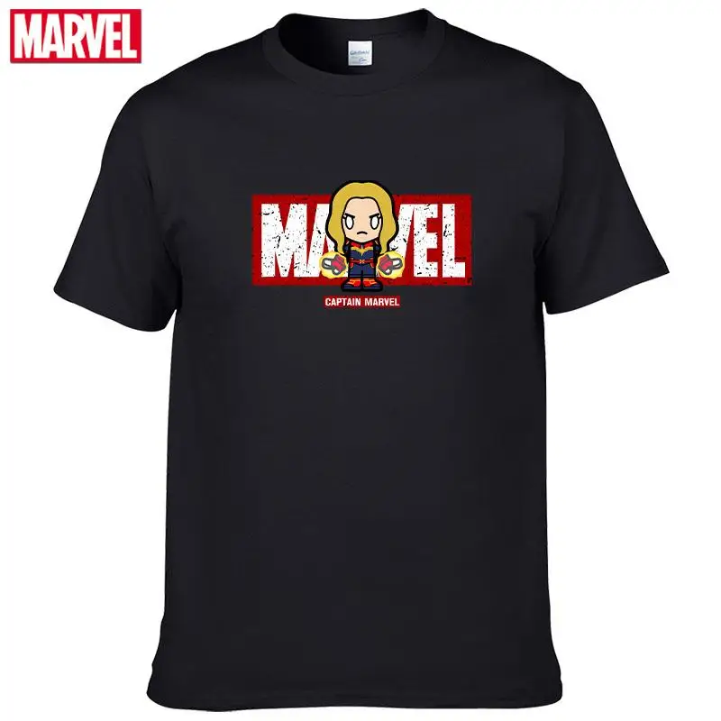 С изображением героев фильма Марвел мстители Капитан Америка Marvel футболка