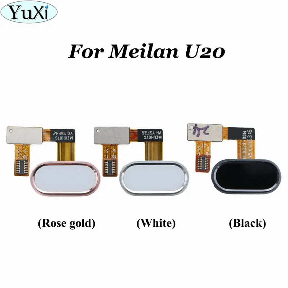 Сменный кабель YuXi для Meizu M3 M3S M5S U20 кнопка Home сканер отпечатка пальца сенсорный