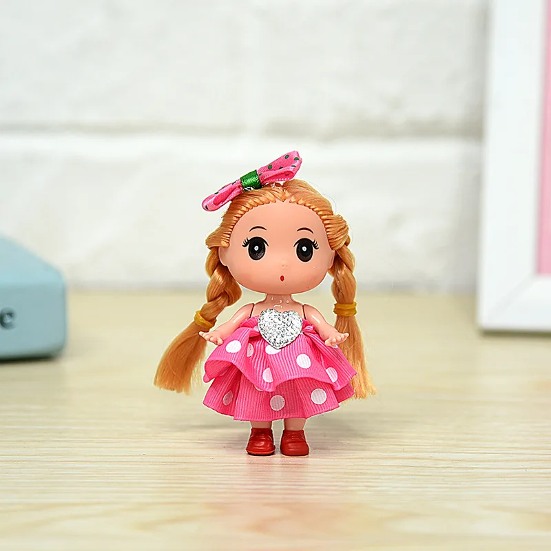 9 см в форме сердца стиле Принцесса запутанные куклы для полненьких детей ключей