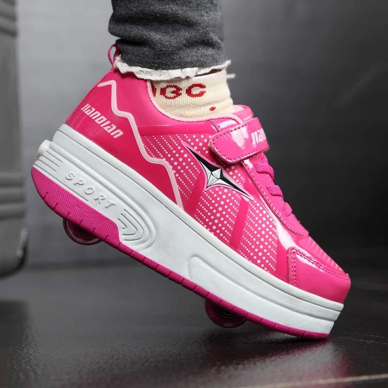 Heelys/супер светильник Кроссовки с колесами для мальчиков Сезон весна Роликовые