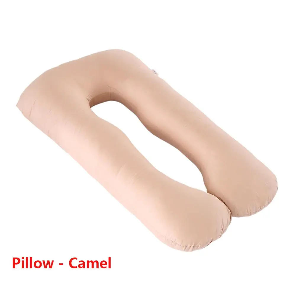 Pillow - Camel 130*70 см подушка для кормления для беременных и кормящих(наволочка того же размера на выбор, 8 цветов - Цвет: Pillow - Camel