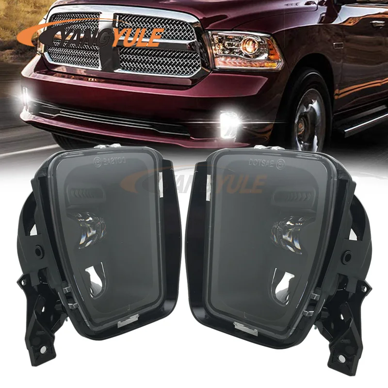 Светодиодные противотуманные фары 48 Вт запасные Вспомогательные для Dodge Ram 1500 Pickup