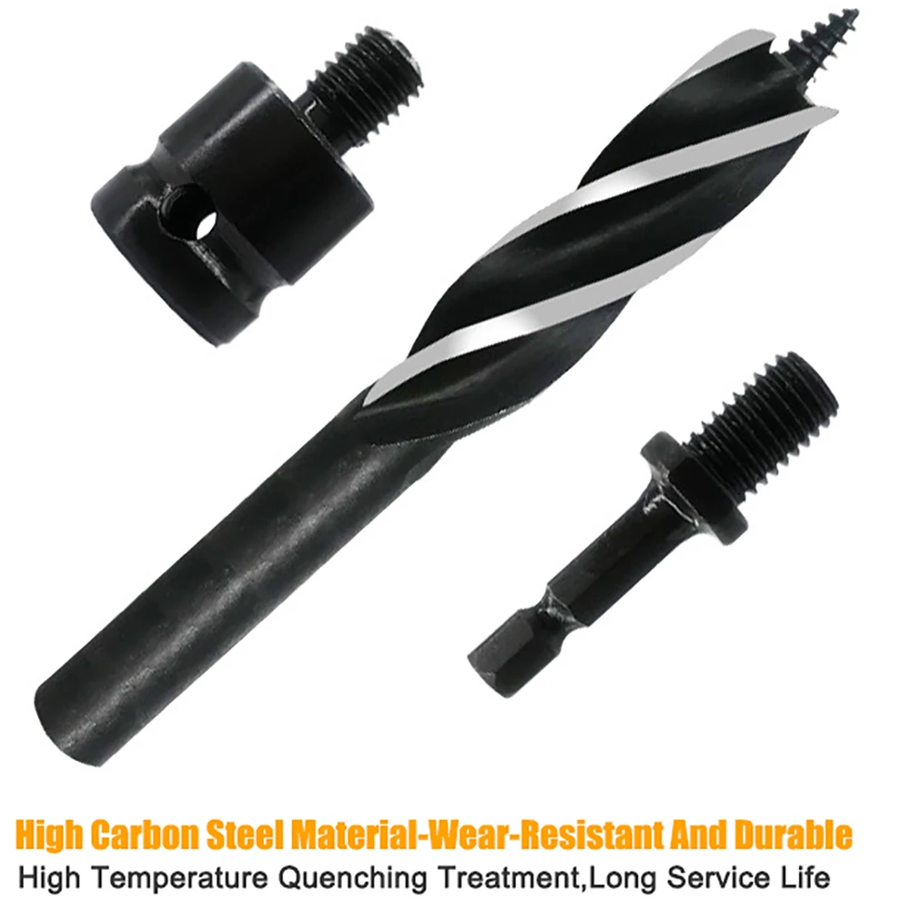 3 шт. набор сверл для работы по дереву Электрический гаечный ключ с шестигранным