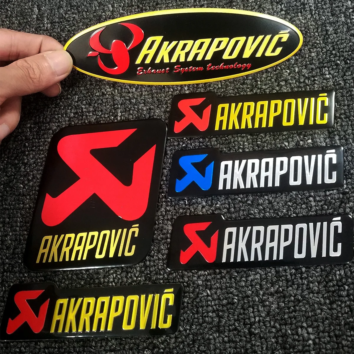 Термостойкие наклейки на мотоцикл выхлопную трубу Akrapovic для Yamaha Tmax Suzuki Ducati Honda |