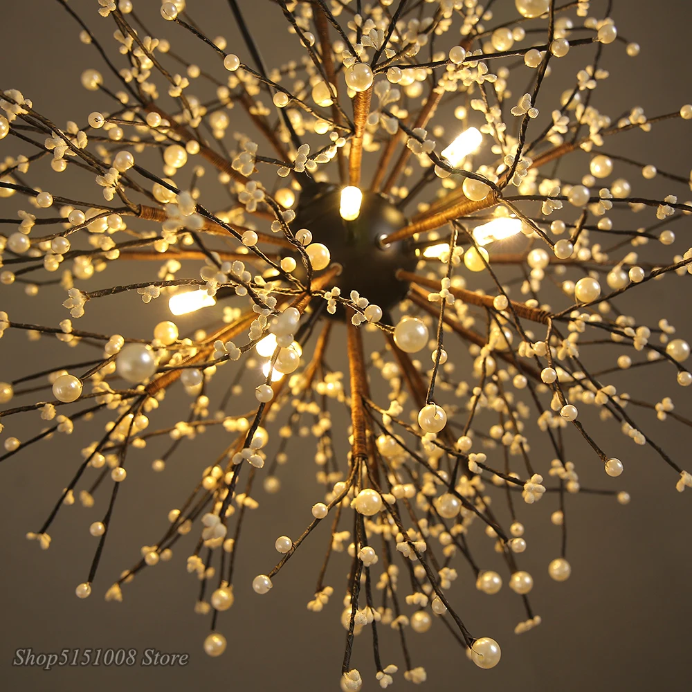 Современные подвесные светильники с одуванчиком винтажные лофт светодиодные