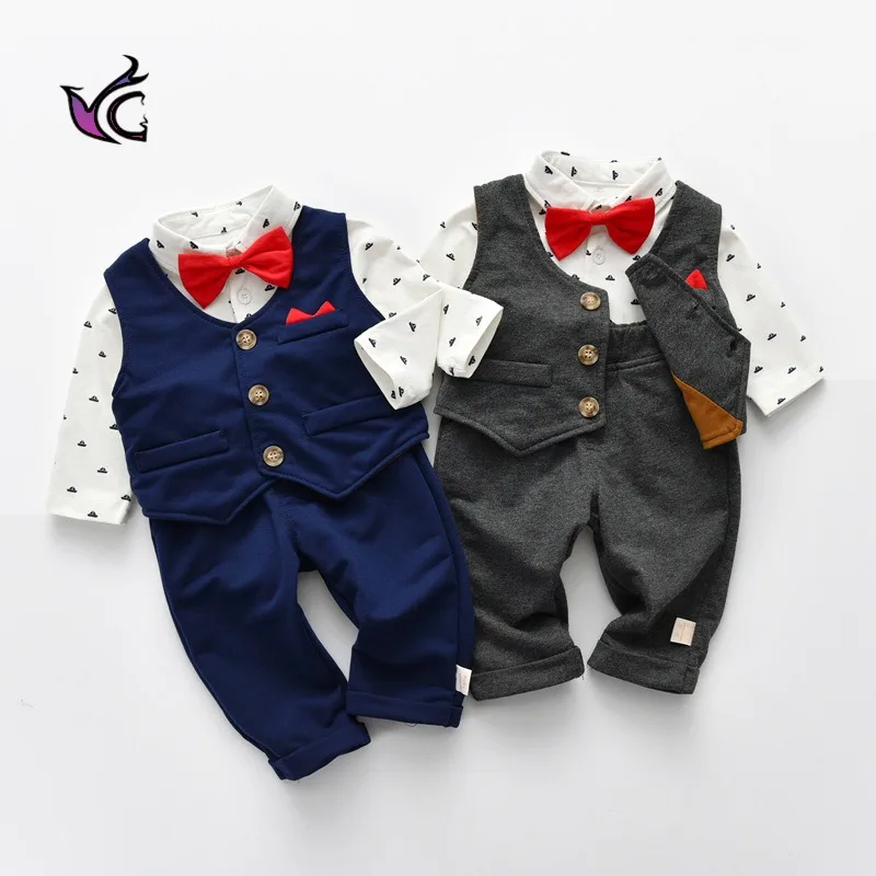 

Детская одежда бренда Yg, новый галстук-бабочка весна 2021, Детский костюм, детские брюки, топ для мальчиков, костюм на один год