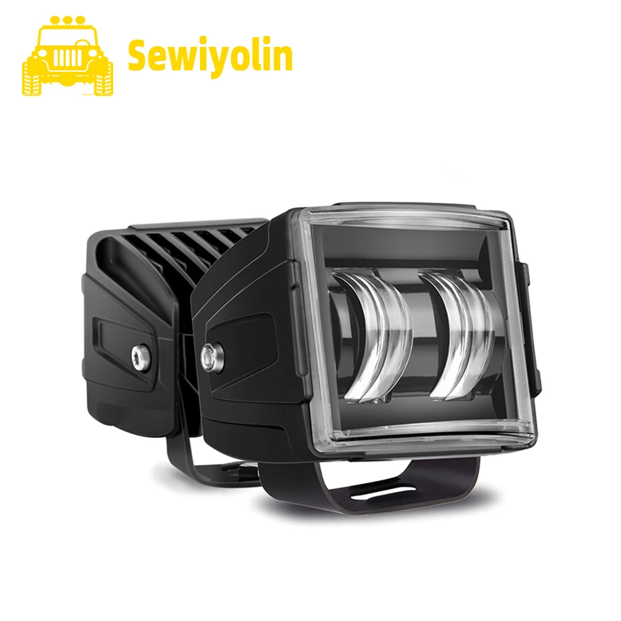 

Фары противотуманные светодиодсветодиодный для внедорожника 4x4, 80 Вт, 3 дюйма