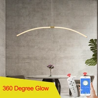 gold plated 360%c2%b0 glow modern led chandelier for diningroom kitchen lampadario l1080 l1300mm pendant chandelier lighting fixtures