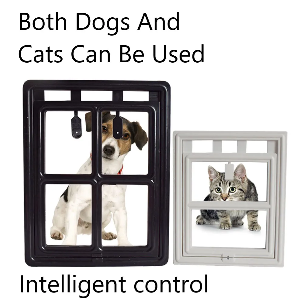 Умная дверь для домашних животных Papipet охранная с умным управлением кошек и собак
