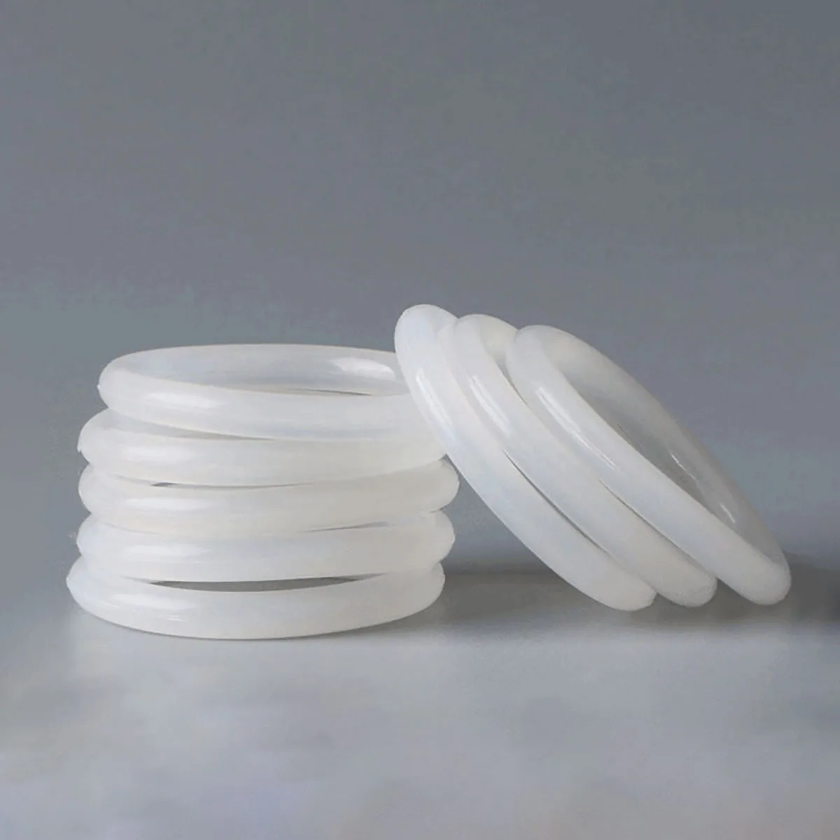 Белое Силиконовое кольцо VMQ прокладка CS 4 мм внешний диаметр 15 ~ 75 силиконовые