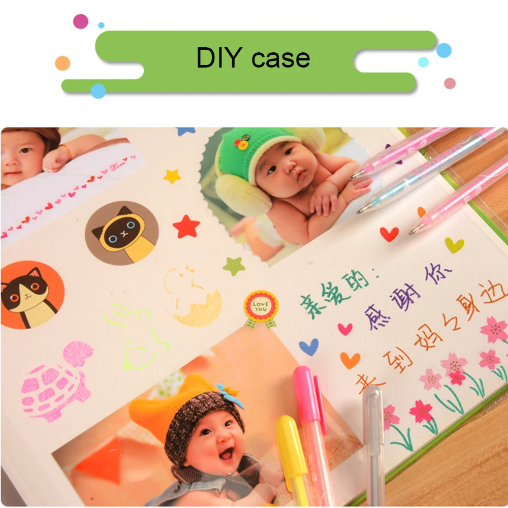 Альбом сделай сам памятная книга самоклеящаяся детская запись роста ребенка