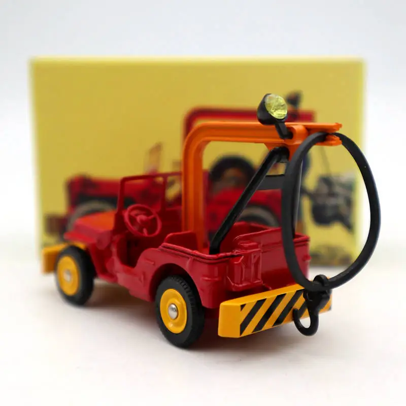 Игрушки Atlas Dinky 1412 Jeep De Depannage Truck красные литые модели автомобилей Коллекция