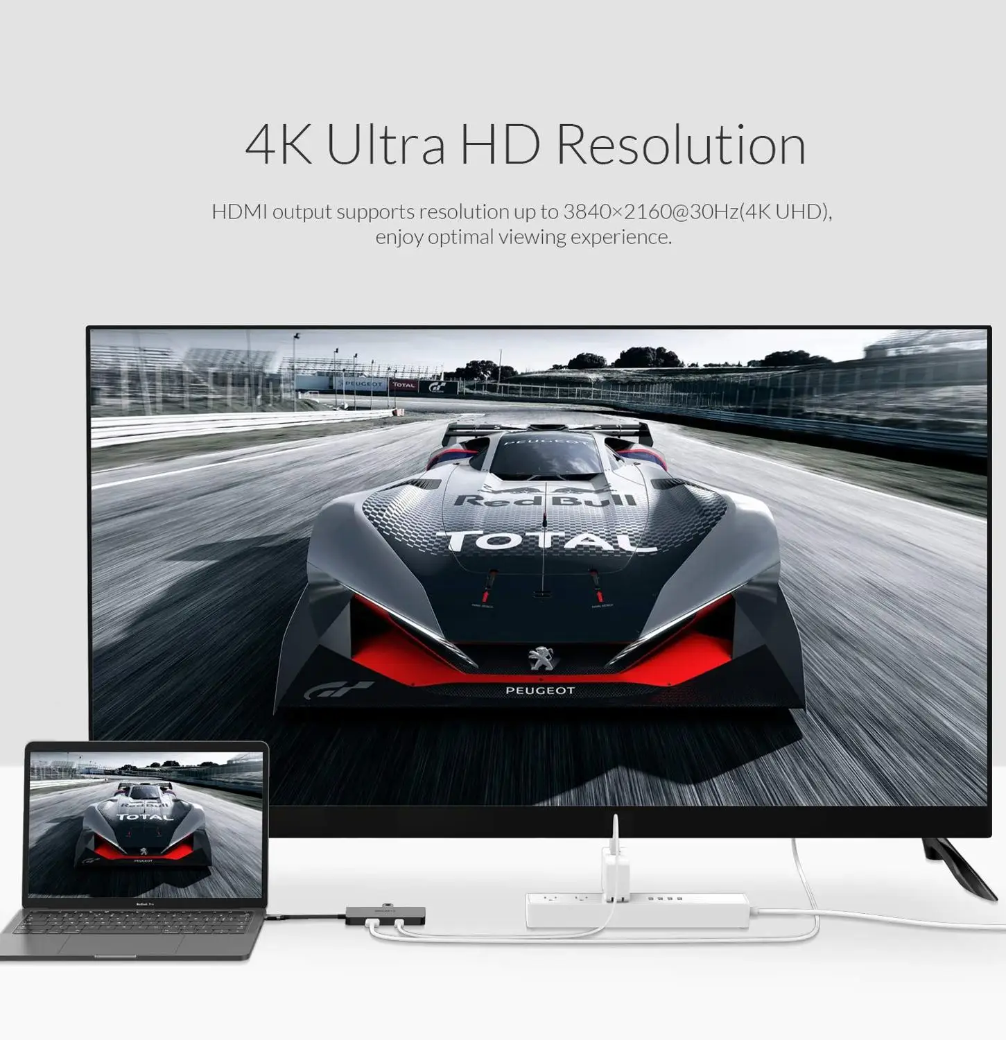 USB концентратор с 4K HDMI Gigabit Ethernet 3 0 зарядный адаптер для MacBook Pro (Порт Thunderbolt 3) новый