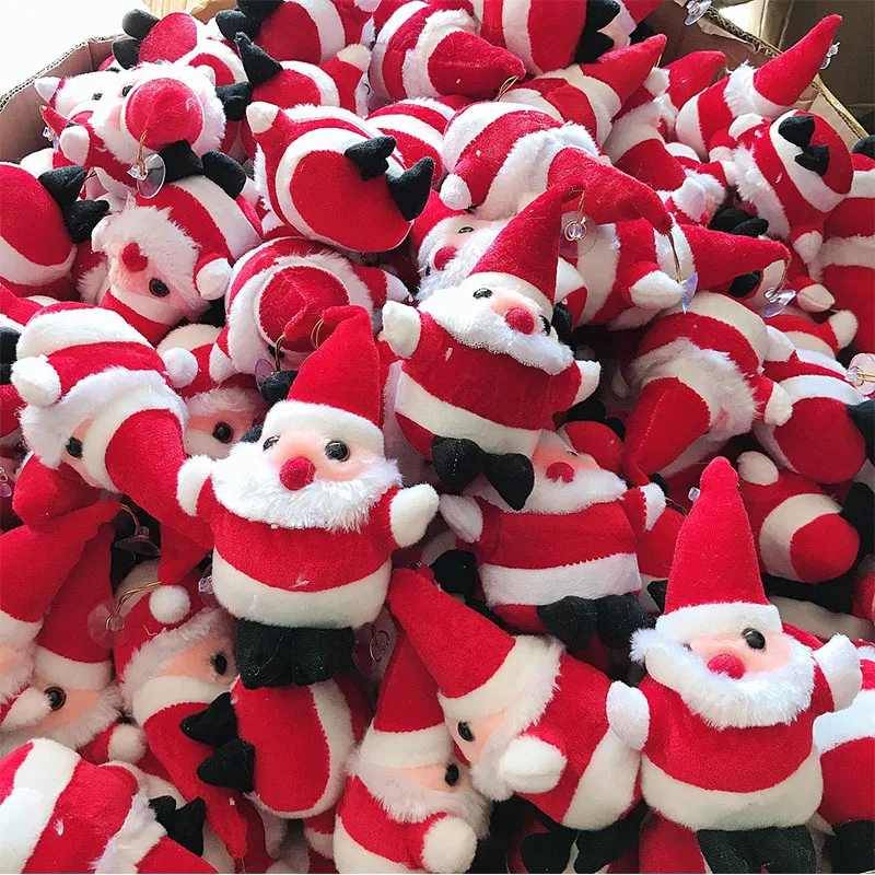 15 см Рождественская плюшевая кукла игрушка Санта Клаус гном Подвески Украшения