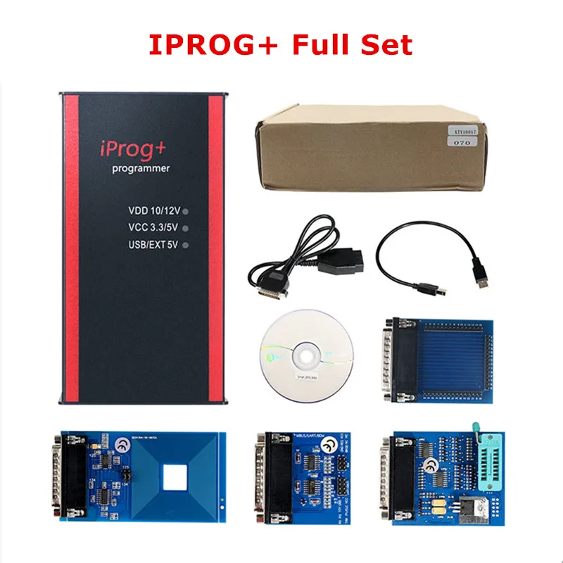 DHL V77 Iprog+ ключ программист IPROG-PRO для IMMO+ коррекция пробега+ сброс подушки безопасности IprogPro Замена Carprog/Digiprog/Tango - Цвет: IPROG pro