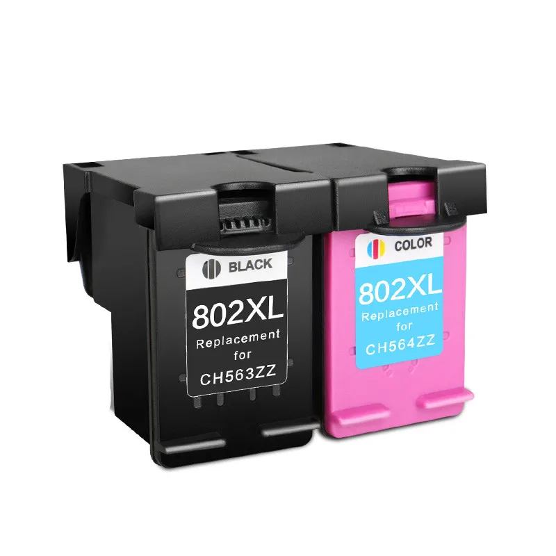 Черные и цветные картриджи для струйного принтера 802 XL 802XL HP802XL HP802 DeskJet 1000 1050 2050 2050s