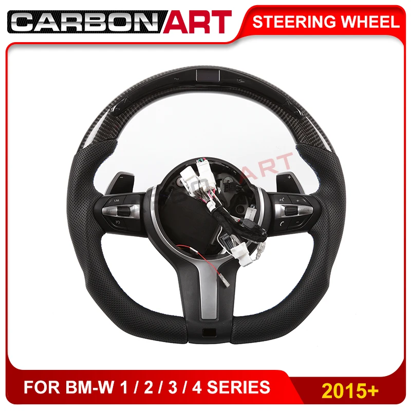 Светодиодный гоночный руль для BMW 1 2 3 4 5 серии F30 F31 F32 F33 F34 F10 F15 ЖК дисплей гонок
