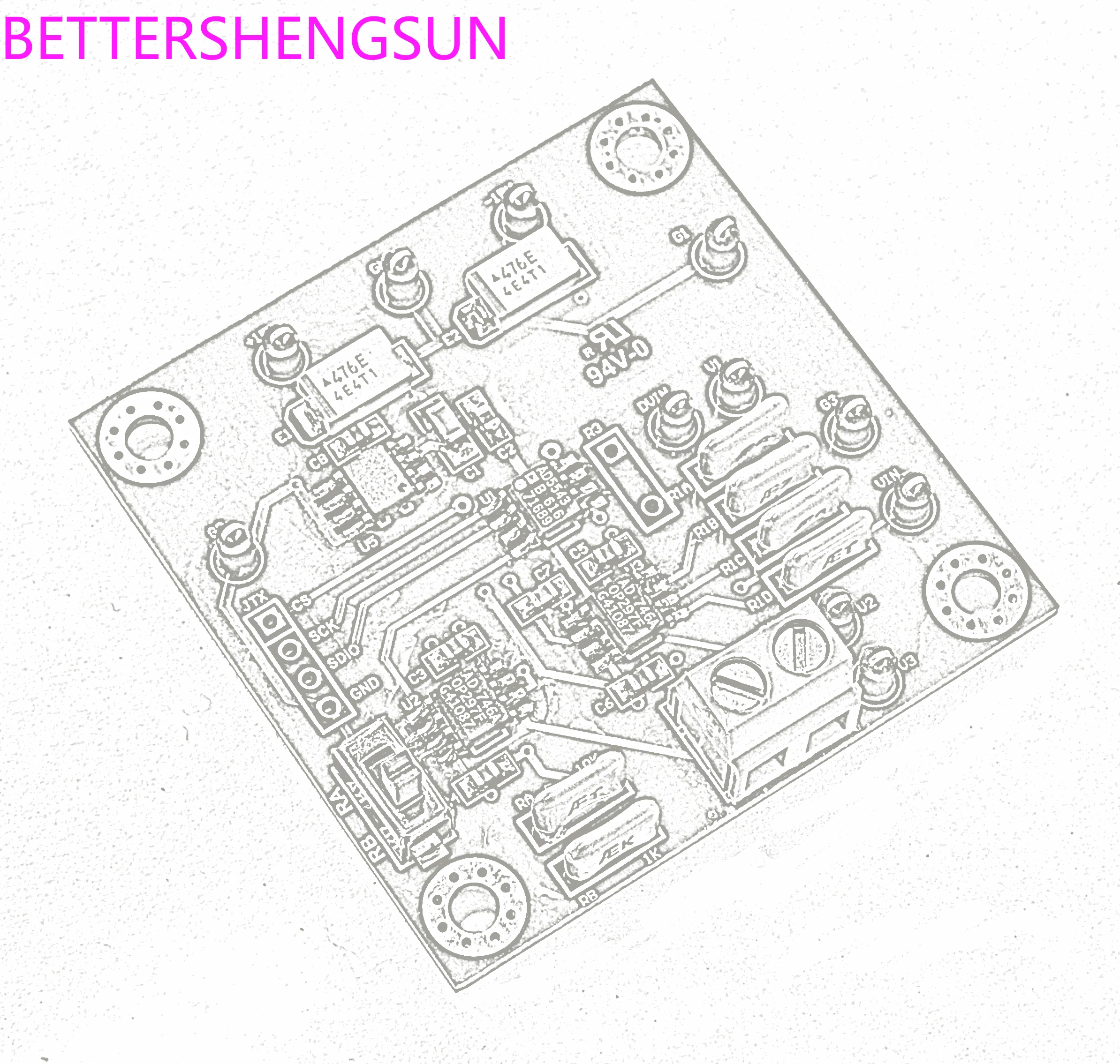 

High-precision digital resistance signal generator, resistance signal source