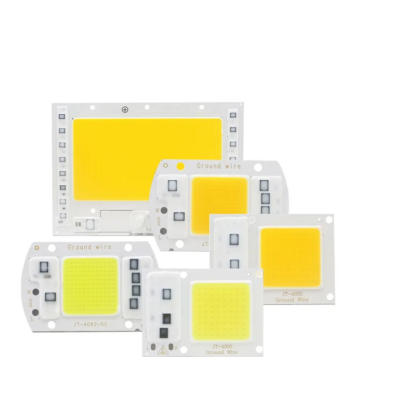 Светодиодный чип COB 20 Вт 30 50 100 200 220 В Smart IC не нужен драйвер теплый белый
