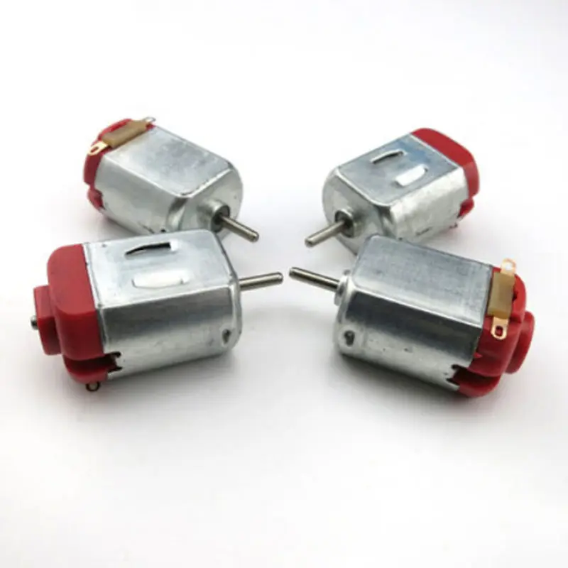 DIY Micro 130 двигатель постоянного тока для самостоятельной сборки четырехколесный