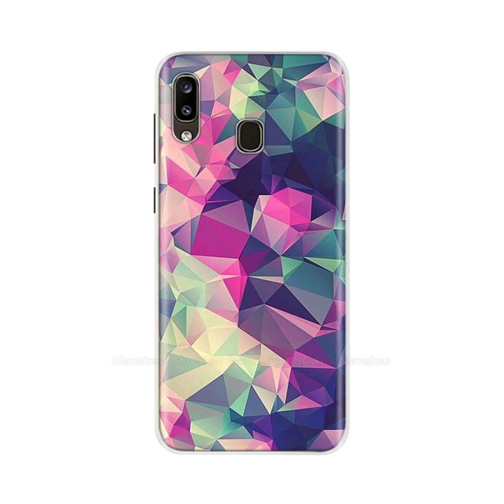 Cute Silicone Case For Samsung Galaxy A10 A20 A30 A40 A50 Cover Cases For Samsung A 10 20 30 40 50 Phone Case Soft TPU Shell