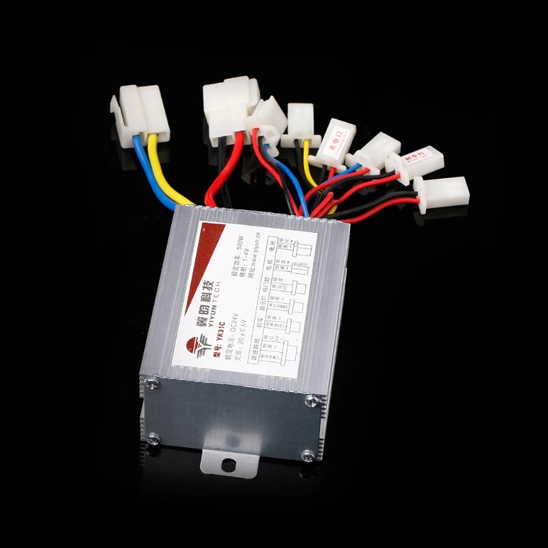 Фото 2020 Новый DC 24V 500W регулятор скорости двигателя 30A для электрического велосипеда 2020 Новый DC 24V 500W регулятор скорости двигателя 30A для электрического велосипеда