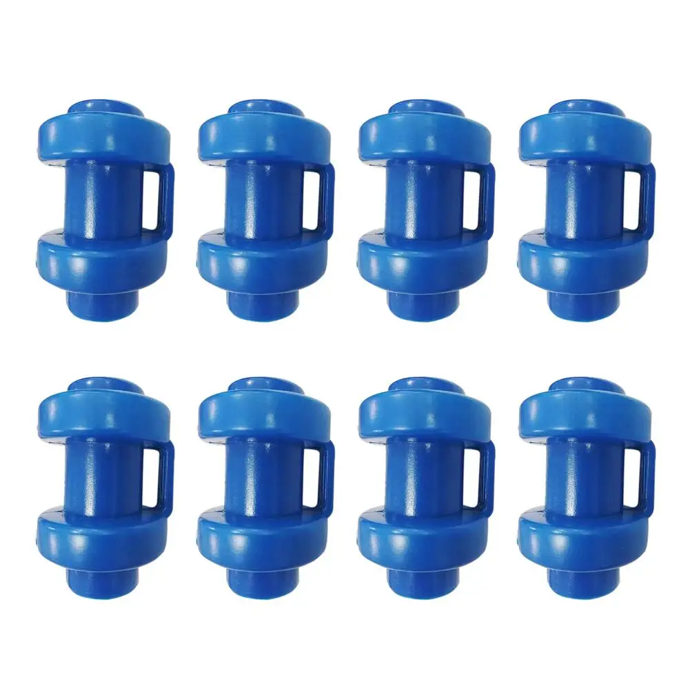 

8PCS Trampoline Enclosure Pole Cap for Net Hook Trampoline Supply PE Trampoline Protective Cover Cap