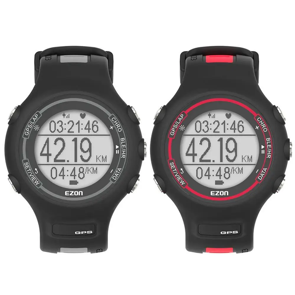 Смарт часы EZON T901 gps монитор спортивные для бега шагомер Bluetooth часы|Смарт-часы| |